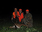 Dad, brother, and I on a fun hunt ending with some good back straps.