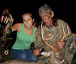 My favorite bow caddy and youngest daughter : )
