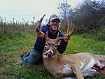 Jarad's 09 archery buck