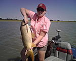 My sis on the boat