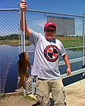 First Carp with a bow. I shot a ton of these over the summer