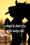 Cowgirl dont cry