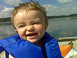 My baby boy Briar at the lake.