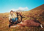 Mountain Caribou 
MacKenzie Mountains, Northwest Territories, Canada 
.257 Ackley, 117 gr Sierra GameKing