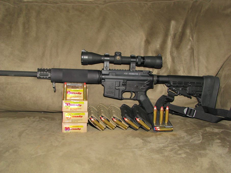 450 Bushmaster or 45-70.