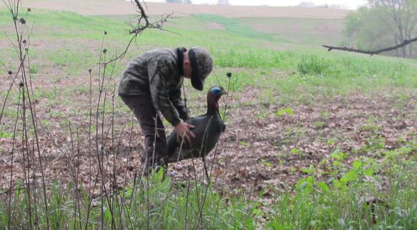 ettky.  Again G-son setting Turkey Decoy for G-Pa.