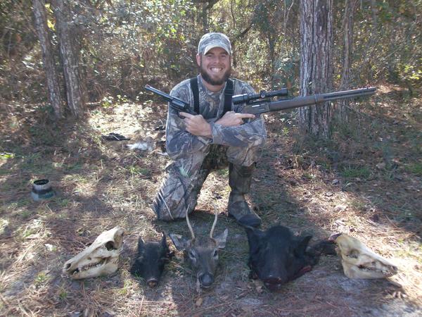 Me and my 2011-2012 Green Swamp kills