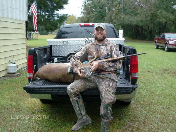 The 1st Buck checked out of Croom for this years general gun season, a 5 point that weighed 142 lbs.