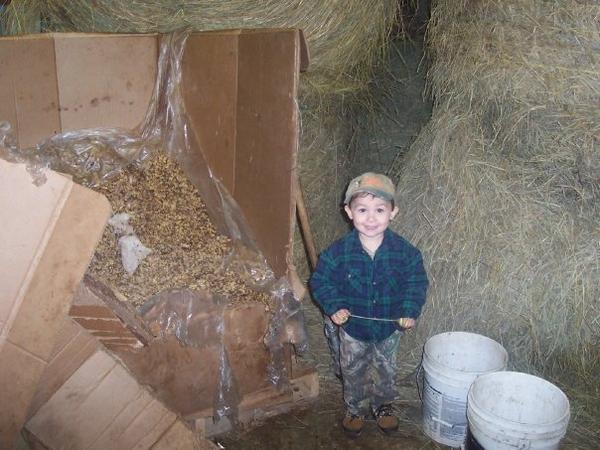 my boy and a whole lot of granola, bear season 09