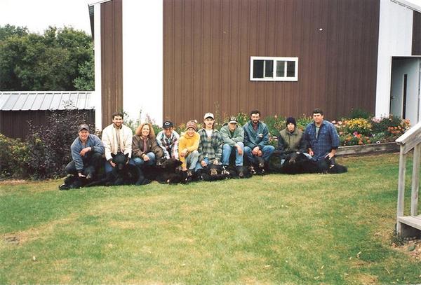 1995. We went 10 for 11 that year bear hunting. All of our bear hunting Is do It yourself on public land, no guides here!!